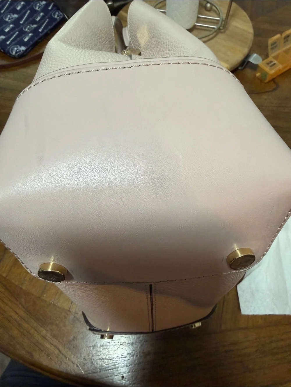Authentic Michael Kors Mercer Gallery Medium Center Zip Tote in beautiful blush